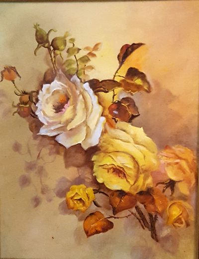 Rose painting